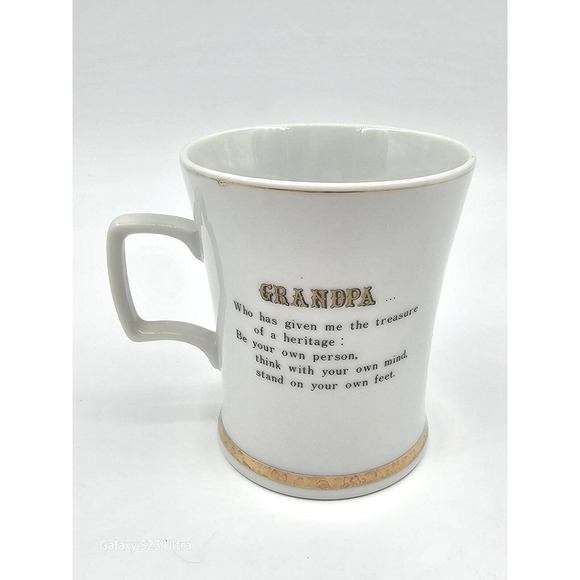 Vintage Grandpa Coffee Mug Made by Knobler Japan - Picture 2 of 7